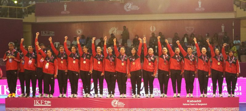 Team Podium Celebration