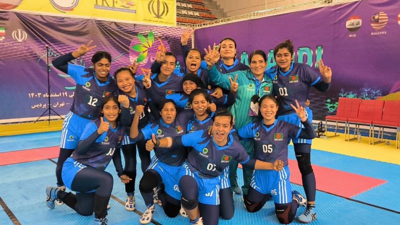 Women's Team Celebration Group